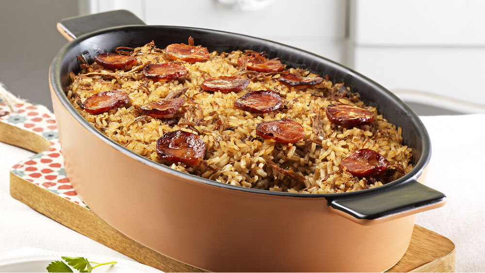 Fotografia de arroz de pato